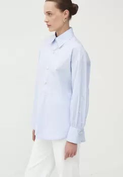 Answear Lab bluza din bumbac femei, neted imagine