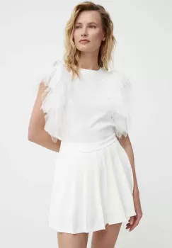 Answear Lab bluza femei, culoarea alb, neted imagine