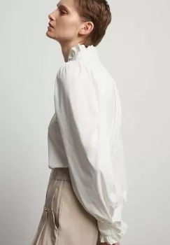 Answear Lab bluza femei, culoarea alb, neted imagine