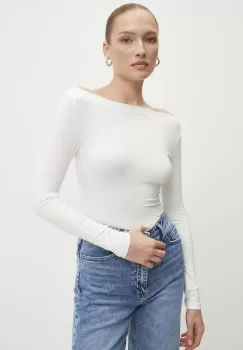 Answear Lab bluza femei, culoarea alb, neted imagine