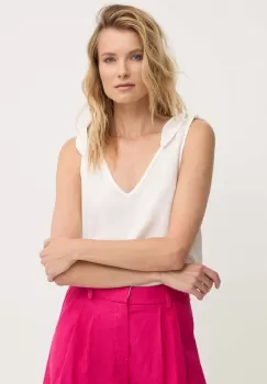 Answear Lab bluza femei, culoarea alb, neted imagine