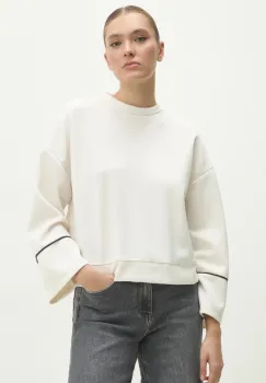 Answear Lab bluza femei, culoarea bej, neted imagine