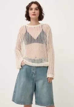 Answear Lab bluza femei, culoarea bej, neted imagine