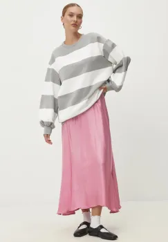 Answear Lab bluza femei, culoarea gri, modelator imagine