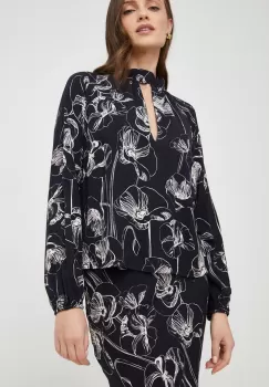 Answear Lab bluza femei, culoarea negru, modelator imagine