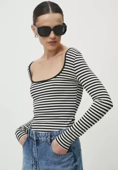 Answear Lab bluza femei, culoarea negru, modelator imagine