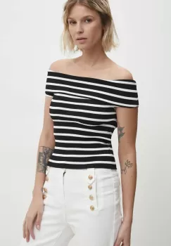 Answear Lab bluza femei, culoarea negru, modelator imagine