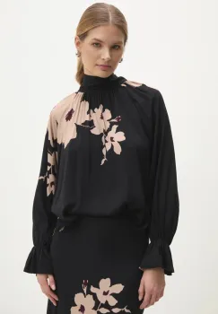 Answear Lab bluza femei, culoarea negru, modelator imagine