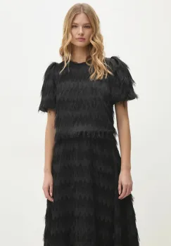 Answear Lab bluza femei, culoarea negru, modelator imagine