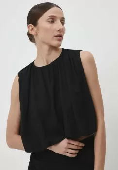 Answear Lab bluza femei, culoarea negru, neted imagine