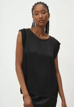 Answear Lab bluza femei, culoarea negru, neted imagine