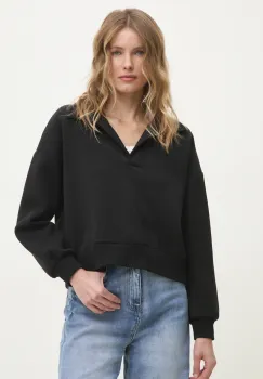 Answear Lab bluza femei, culoarea negru, neted imagine