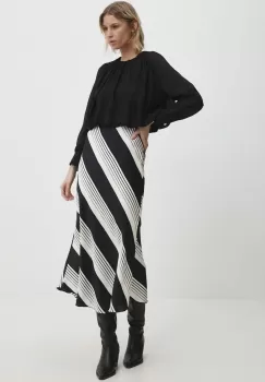 Answear Lab bluza femei, culoarea negru, neted imagine