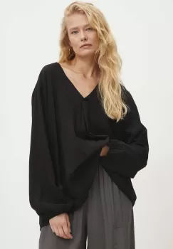 Answear Lab bluza femei, culoarea negru, neted imagine