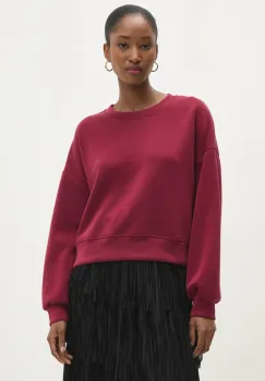 Answear Lab bluza femei, culoarea rosu, neted imagine