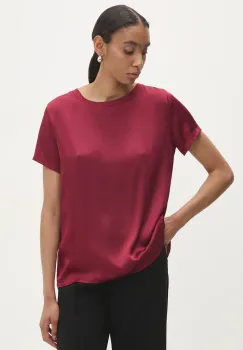 Answear Lab bluza femei, culoarea rosu, neted imagine