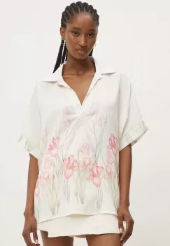 Answear Lab bluza femei, culoarea roz, modelator imagine