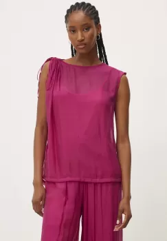 Answear Lab bluza femei, culoarea roz, neted imagine
