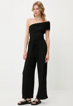 Answear Lab bluza si pantaloni culoarea negru imagine