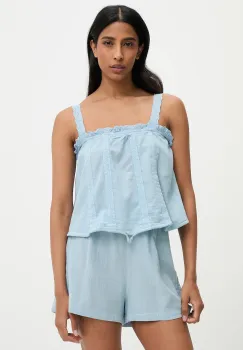 Answear Lab bluza si pantaloni scurti din bumbac imagine