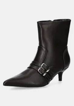 Answear Lab botine femei, culoarea maro, cu toc cui, izolare usoara imagine