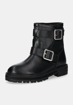 Answear Lab botine femei, culoarea negru, cu platforma imagine