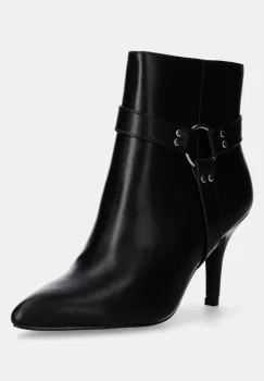 Answear Lab botine femei, culoarea negru, cu toc cui imagine