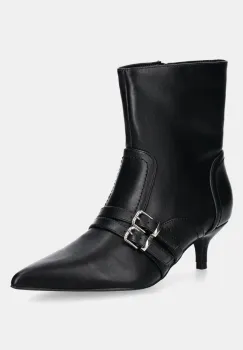 Answear Lab botine femei, culoarea negru, cu toc cui, izolare usoara imagine