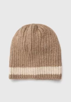 Answear Lab caciula culoarea bej imagine