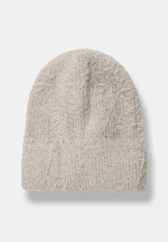 Answear Lab caciula culoarea gri, din tricot gros imagine