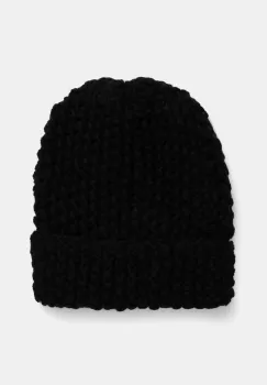 Answear Lab caciula culoarea negru, din tricot gros imagine