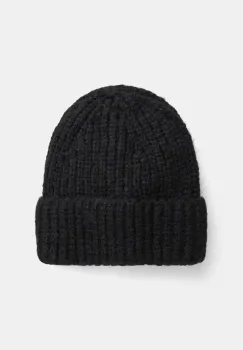 Answear Lab caciula culoarea negru, din tricot gros imagine