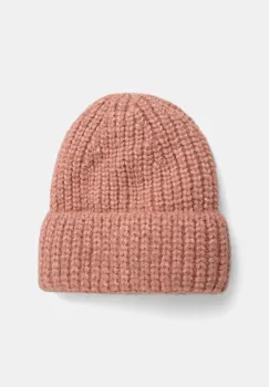 Answear Lab caciula culoarea roz, din tricot gros imagine