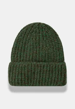 Answear Lab caciula culoarea verde, din tricot gros imagine