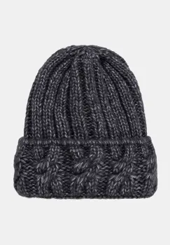 Answear Lab caciula de lana culoarea gri, din tricot gros imagine
