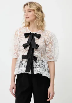 Answear Lab camasa culoarea alb, regular imagine