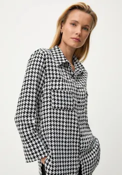 Answear.LAB camasa culoarea negru, cu guler clasic, regular imagine