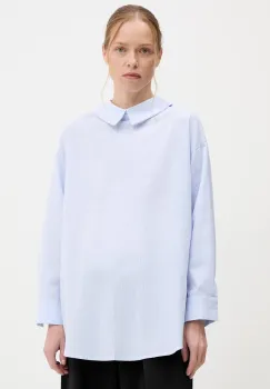 Answear Lab camasa de in cu guler clasic, relaxed imagine