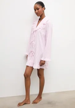 Answear.LAB camasa de noapte culoarea roz imagine