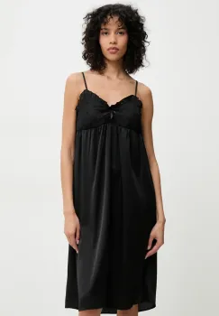 Answear Lab camasa de noapte femei, culoarea negru, dantela imagine