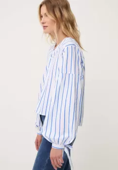Answear Lab camasa din bumbac femei, culoarea alb, relaxed imagine