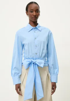 Answear Lab camasa femei, cu guler clasic, relaxed imagine