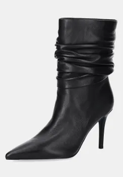 Answear.LAB cizme de piele culoarea negru, cu toc cui imagine