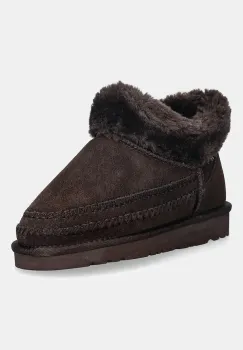 Answear.LAB cizme de zapada din piele intoarsa culoarea maro imagine