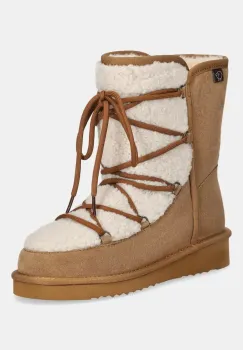 Answear.LAB cizme de zapada din piele intoarsa culoarea maro imagine