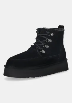 Answear.LAB cizme de zapada din piele intoarsa culoarea negru imagine