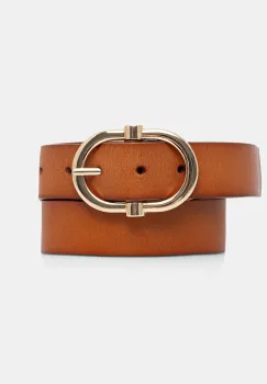 Answear Lab curea de piele culoarea maro imagine
