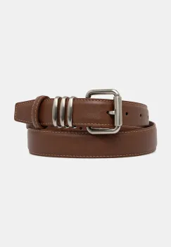 Answear.LAB curea de piele culoarea maro imagine