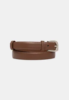 Answear.LAB curea de piele culoarea maro imagine