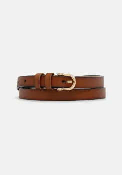 Answear.LAB curea de piele culoarea maro imagine